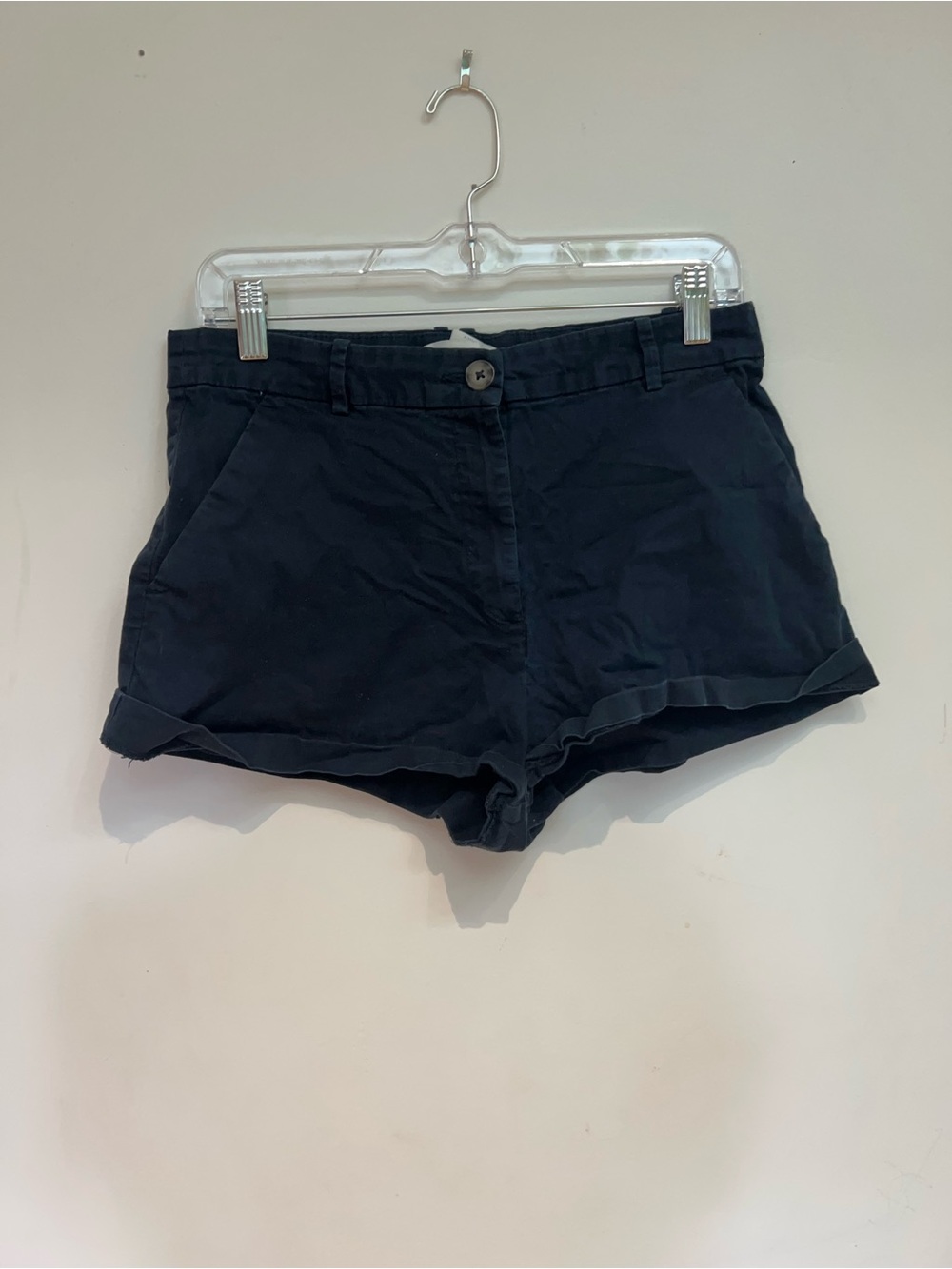 H&M DARK BLUE SHORTS